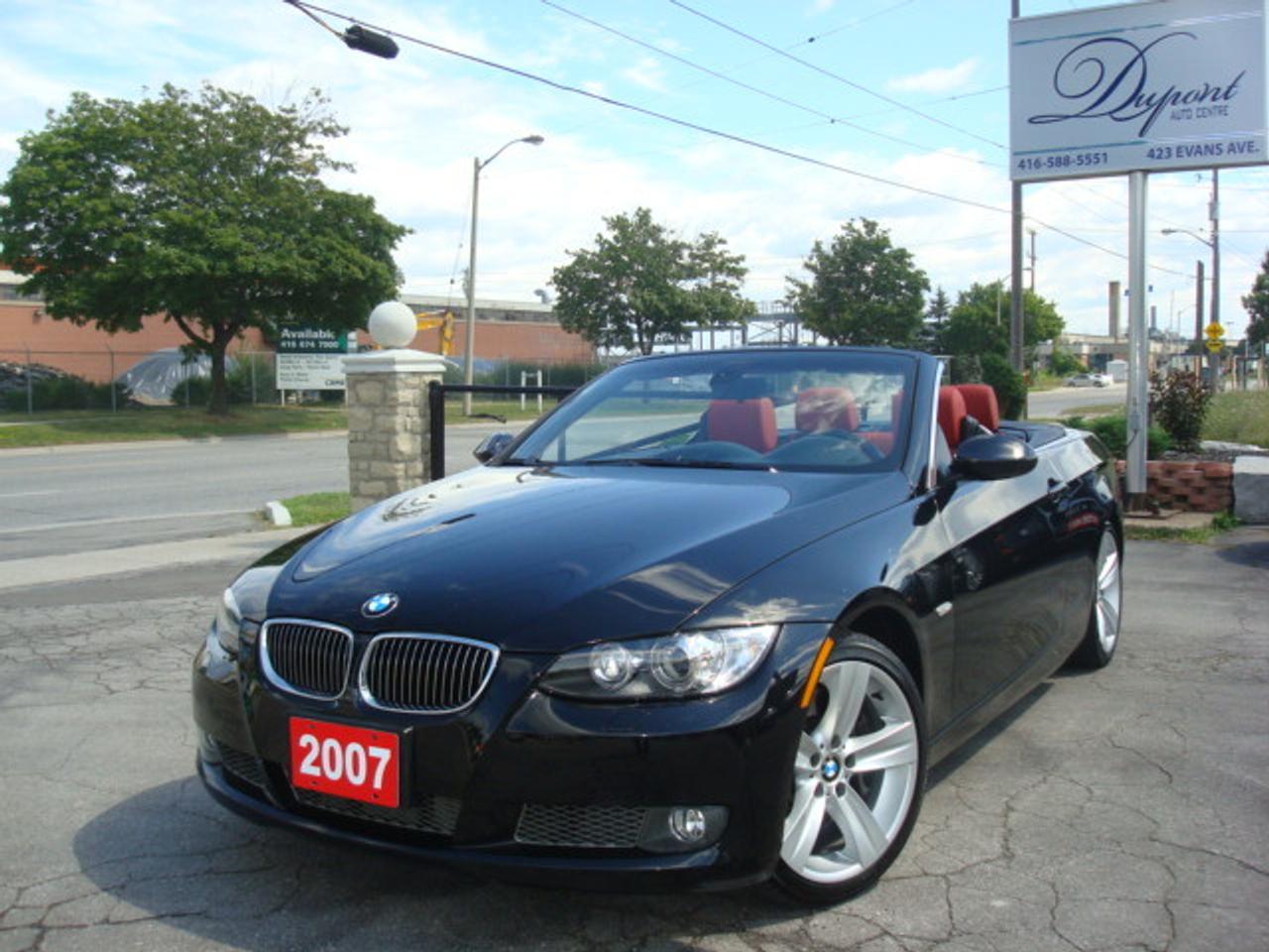 Sport & Navigation PKG! Black on Red Dakota leather, Automatic, 1 owner, very well maintained. Only 69,000 KM! Equipped with every available Sport & Premium option! Balance of BMW Warranty. Only $37,995 CERT! Finance @ $5,000 down, $303 Bi-weekly/72 months, taxes included. Please visit our Website at: www.dupontautocentre.ca