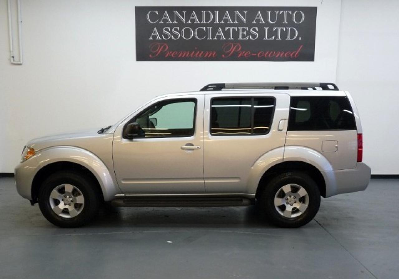 ONE OWNER !!! Equipped with 7 Passenger seating, CD, *4 New Tires* Keyless Entry, Alloys, Traction Control, Dual Airbags, Roof rack, Trailer Tow, Power windows/locks/mirrors & more !!! The balance of Nissan warranty applies. We offer flexible finance options with top trade allowances. Contact one of our sales professionals regarding this opportunity !!! Visit our website to view 20+ photos & FREE CARFAX. www.canadianautoassociates.com  No Hidden Fees: Advertised Price +HST +Lic.