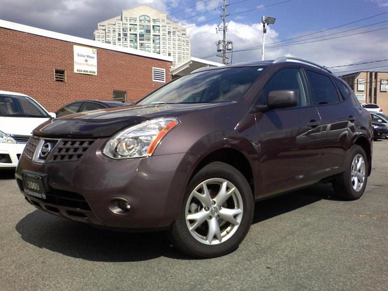 BEAUTIFUL 2009 NISSAN ROGUE SL/AWD WITH LEATHER AND SUNROOF, ONE OWNER TRADE-IN,  CALL TODAY BEFORE ITS GONE! VERY RARE 2009 MODEL