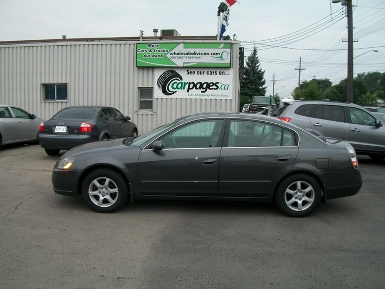 THIS ALTIMA HAS POWER EVERYTHING: LOCKS, MIRRORS, STEERING, BRAKES, WINDOWS, TRUNK...THE LIST GOES ON. THE 2.5L INLINE 4 CYLINDER ENGINE IS GREAT ON GAS AND WELL MATCHED POWER FOR THE CAR. ACCIDENT FREE VEHICLE. GIVE US A CALL TO SCHEDULE A TEST DRIVE.



Free History and Accident check on www.wholesaledivision.com over 60 vehicles, tons of tools links and games.



***ALL PRICES EXCLUDE HST AND APPLICABLE LICENSING FEES***