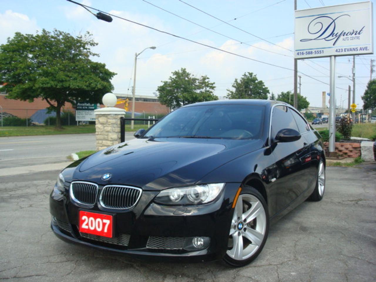 Flawless! 6 spd manual, Black on Black leather, 1 owner, meticulously maintained. Only 62,000 KM! Equipped with every available Sport & Premium option including 18 alloys! Balance of BMW Warranty! Only $31,995 CERT! Finance @ $5,000 down, $250 Bi-weekly/72 months, taxes included. Please visit our Website at: www.dupontautocentre.ca