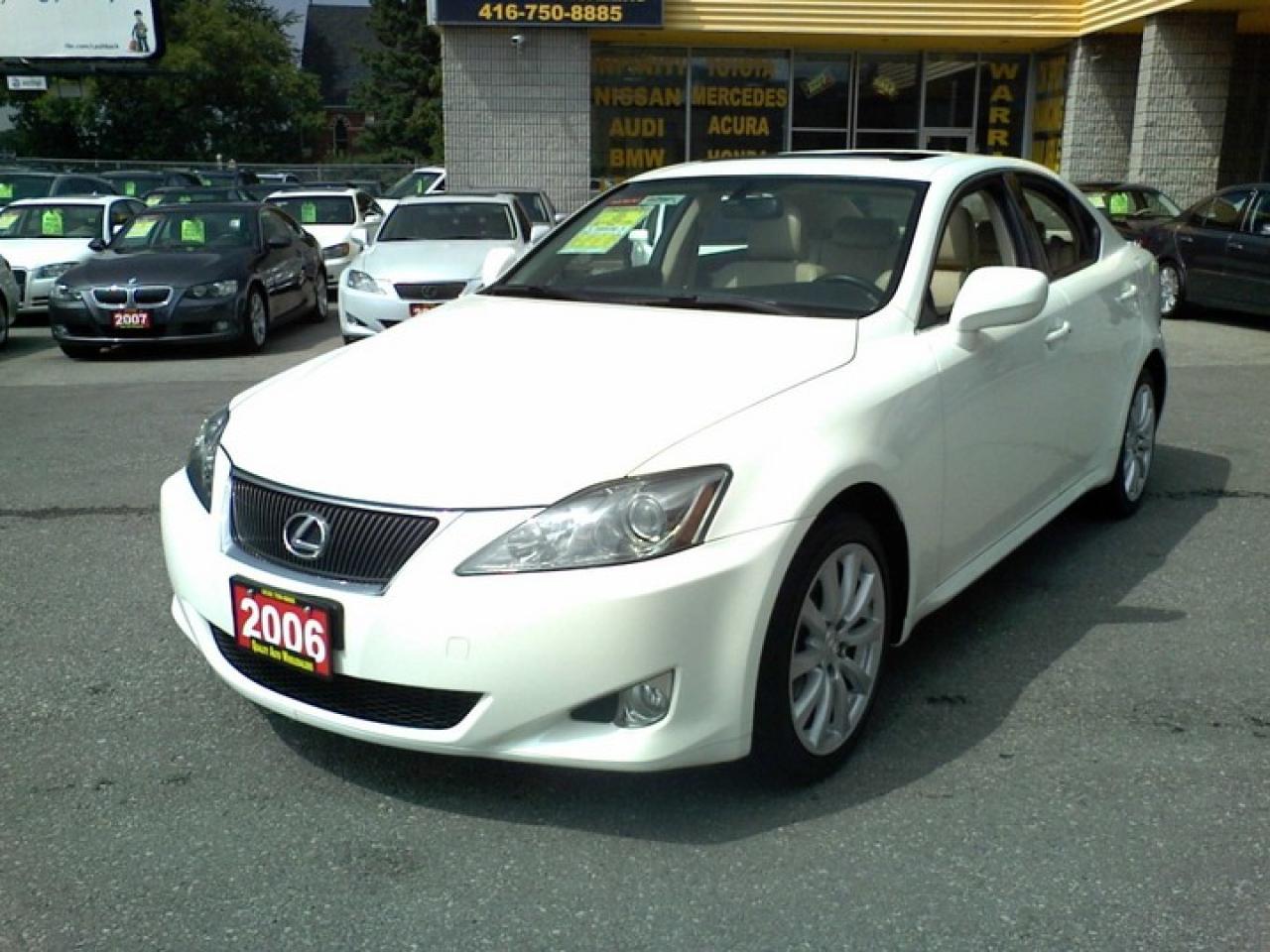 Used 2006 Lexus IS 250 LUXURY PKG AWD FACT.NAVIGATION-REAR CAM for sale in Scarborough, ON