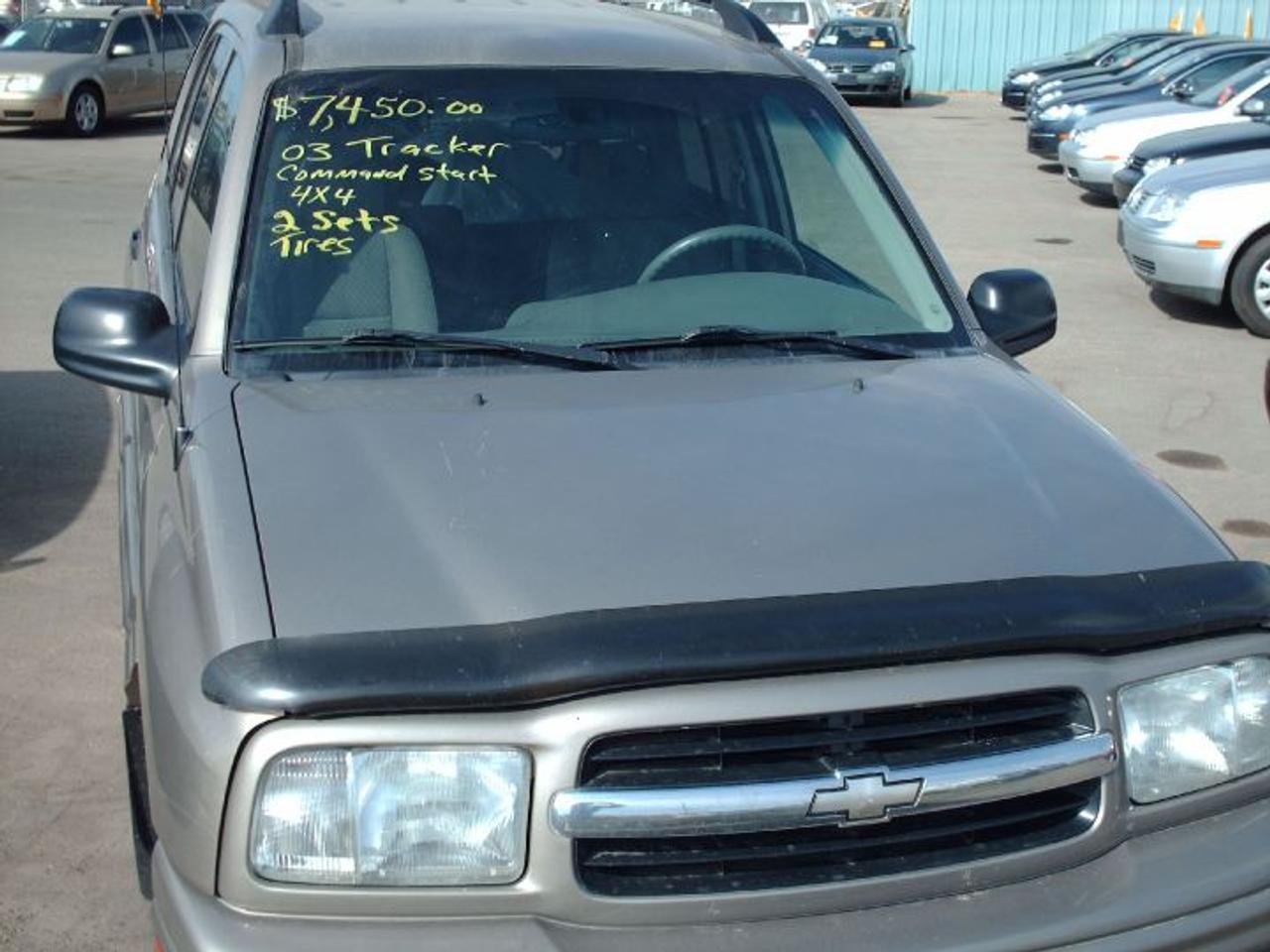 Used 2003 Chevrolet Tracker  for sale in Grande Prairie, AB