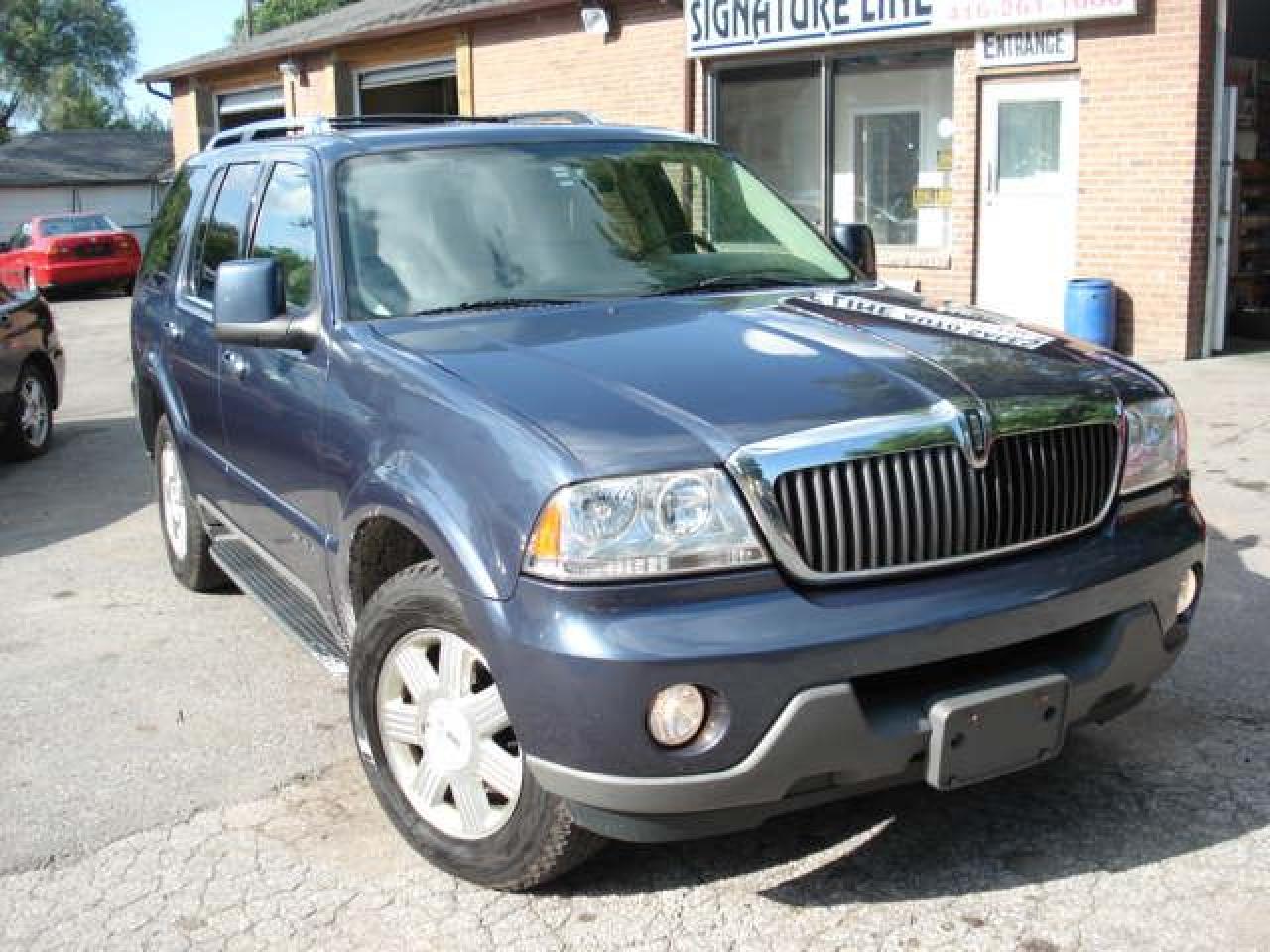 Used 2003 Lincoln Aviator DVD LEATHER WOODGRAIN LOW KMS ONE OWNER MINT !!! for sale in Scarborough, ON
