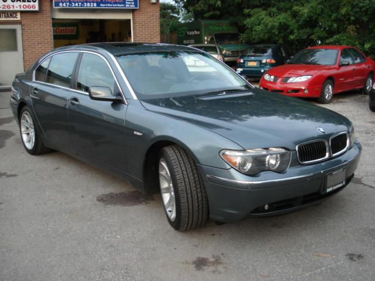 Used 2002 BMW 745Li EXECUTIVE PCKG NAVI LEATHER SUNROOF for sale in Scarborough, ON