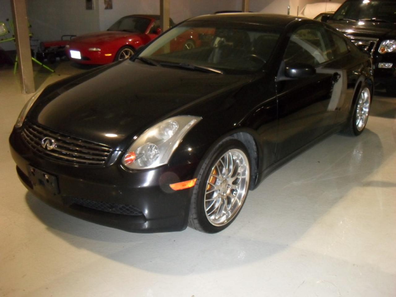 Used 2003 Infiniti G35 Black on Black with Aero Kit for sale in Midland, ON