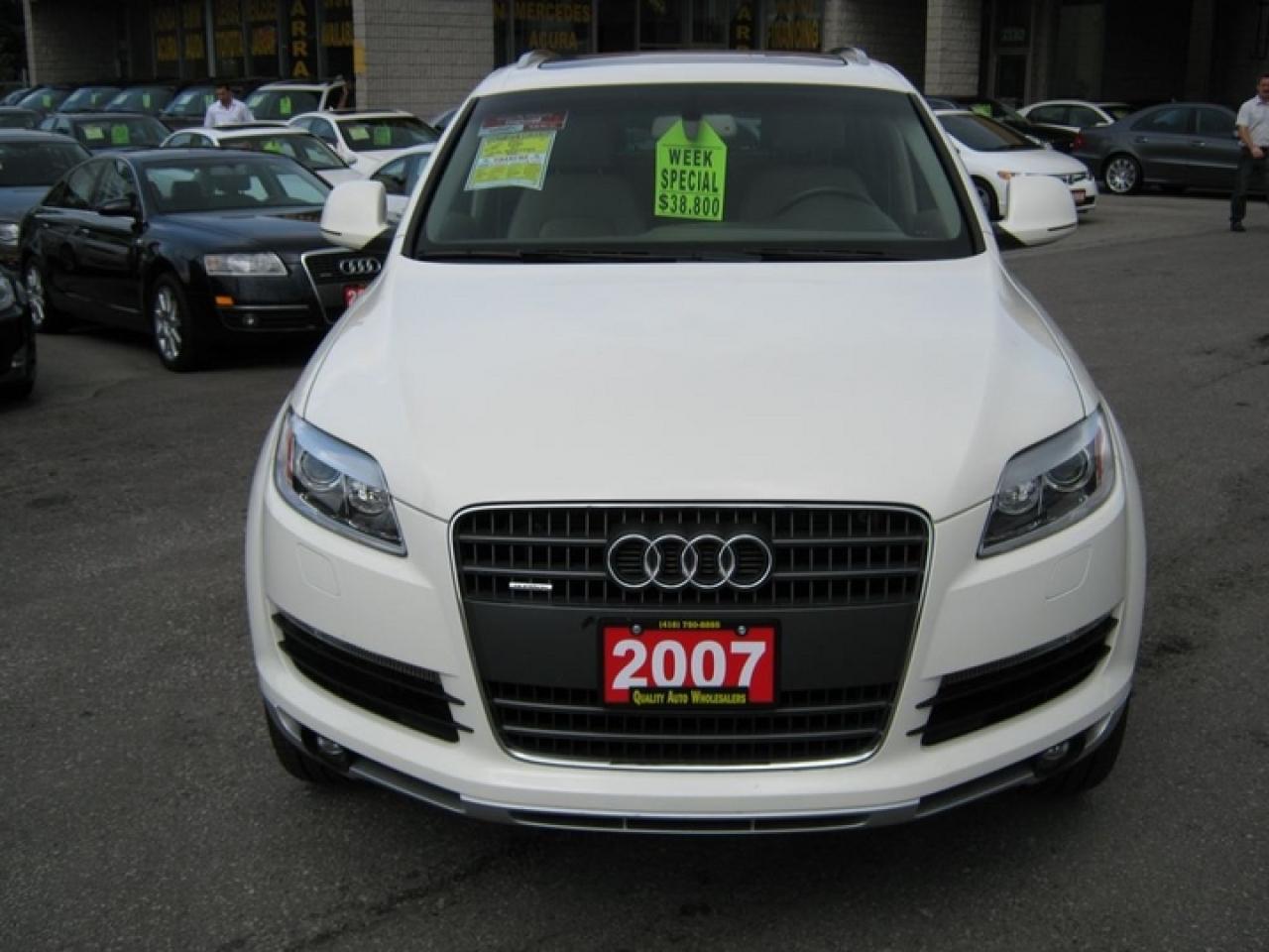 Used 2007 Audi Q7 4.2L QUATTRO PREMIUM PKG NAVIGATION-PANORAMIC ROOF for sale in Scarborough, ON