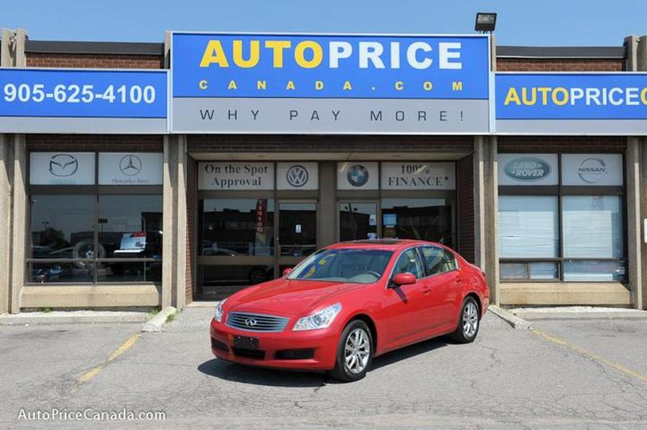 Used 2008 Infiniti G35X NAVI/REAR CAM/AWD/LEATHER/SUNR for sale in Mississauga, ON