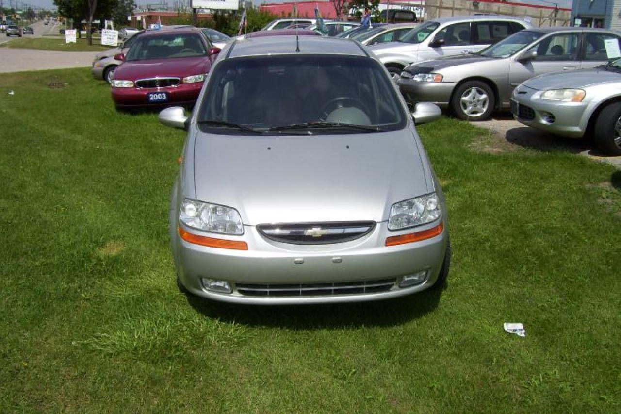 Used 2004 Chevrolet Aveo5 AUTOMATIC.ALLOY RIMS AND AFFORDABLE for sale in Kitchener, ON