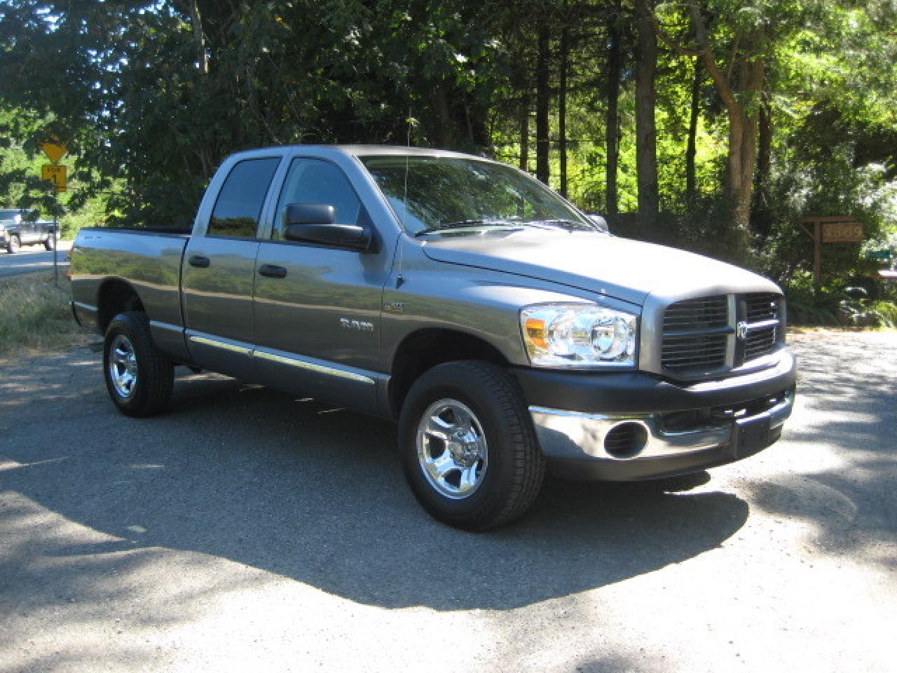 Used 2008 Dodge Ram 1500 Quad  Cab 4X4 ST for sale in Courtenay, BC