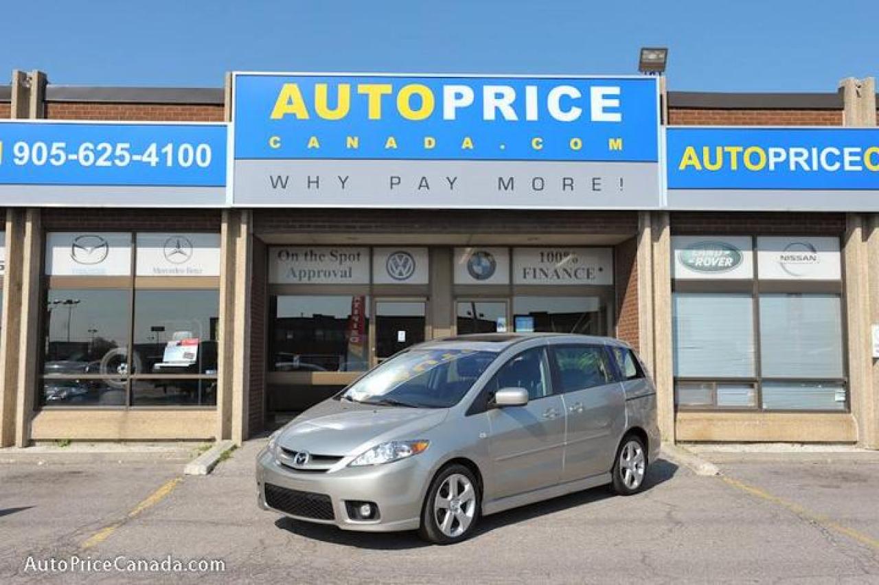 Used 2006 Mazda Mazda5 GT/AUTO/SUNROOF/ALLOYS/FOGS/PW for sale in Mississauga, ON
