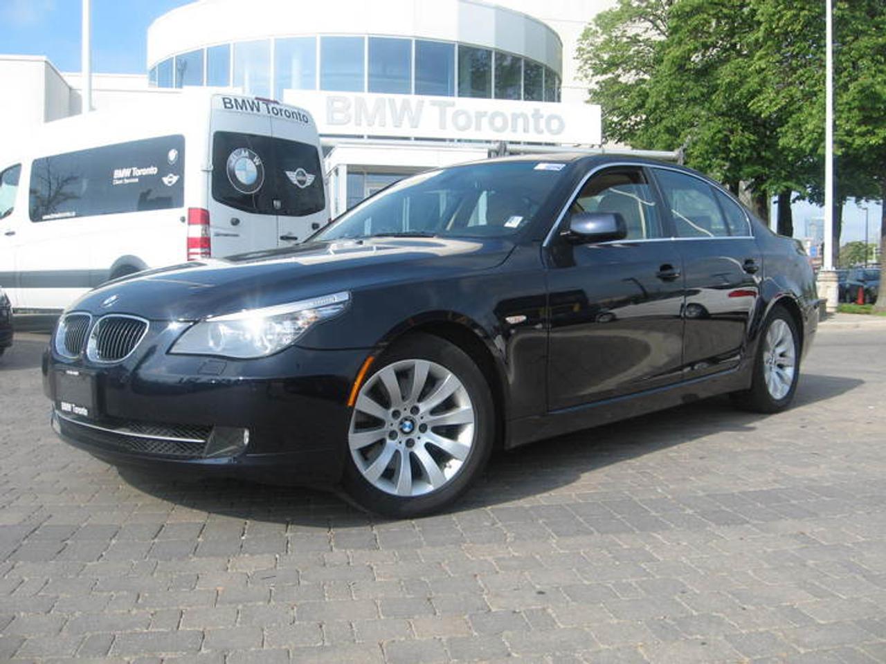 In production for over thirty years, the BMW 5 Series sets the standard for the performance luxury segment. As with every BMW, its all about the drive - a level of sheer driving pleasure that elevated the new BMW 5 Series even further above the ranks of conventional luxury sedans. At BMW Toronto, our immense selection of Pre-Owned 5 Series passes through an exhaustive inspection to ensure uncompromised performance, safety and peace of mind. Call or visit BMW Torontos 4th floor to schedule your personal test-drive with one of our knowledgeable Sales Consultants.
