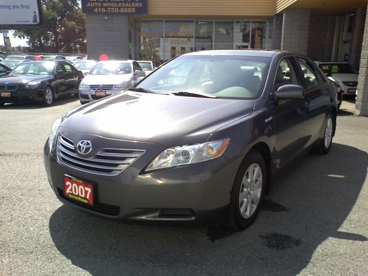 Used 2007 Toyota Camry HYBRID LEATHER SUNROOF ALLOYS for sale in Scarborough, ON