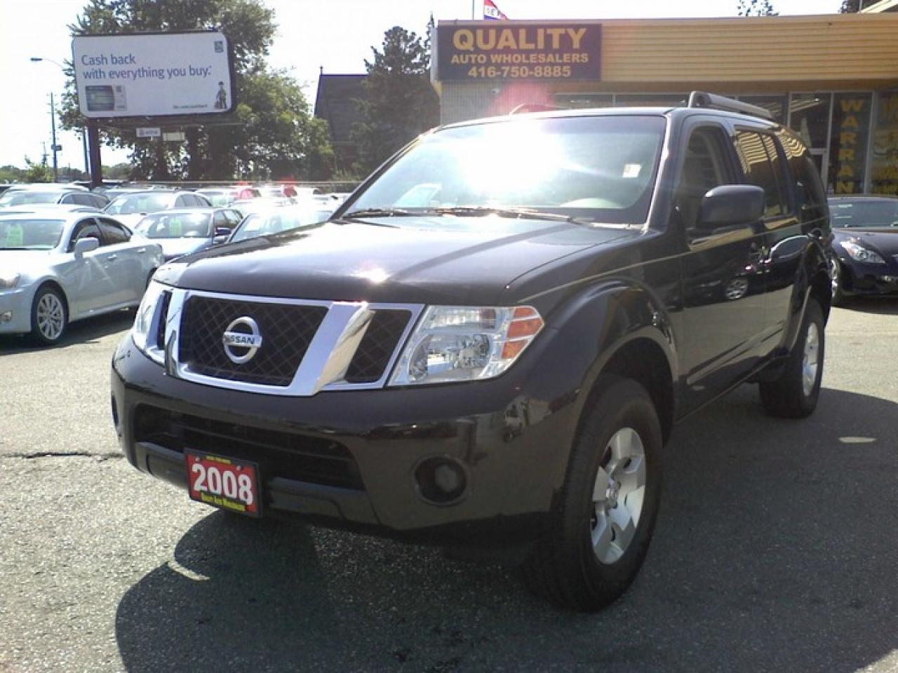 Used 2008 Nissan Pathfinder S V6 4WD RUNNING BOARDS 7PASSENGERS for sale in Scarborough, ON