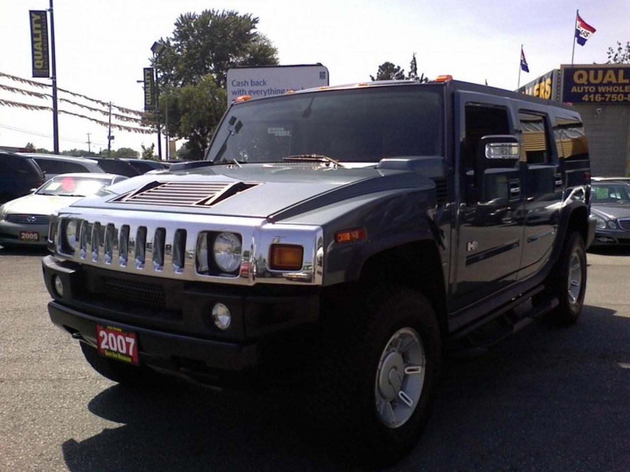 Used 2007 Hummer H2 NAVIGATION LEATHER ROOF REAR SPARE CARRIAGE for sale in Scarborough, ON