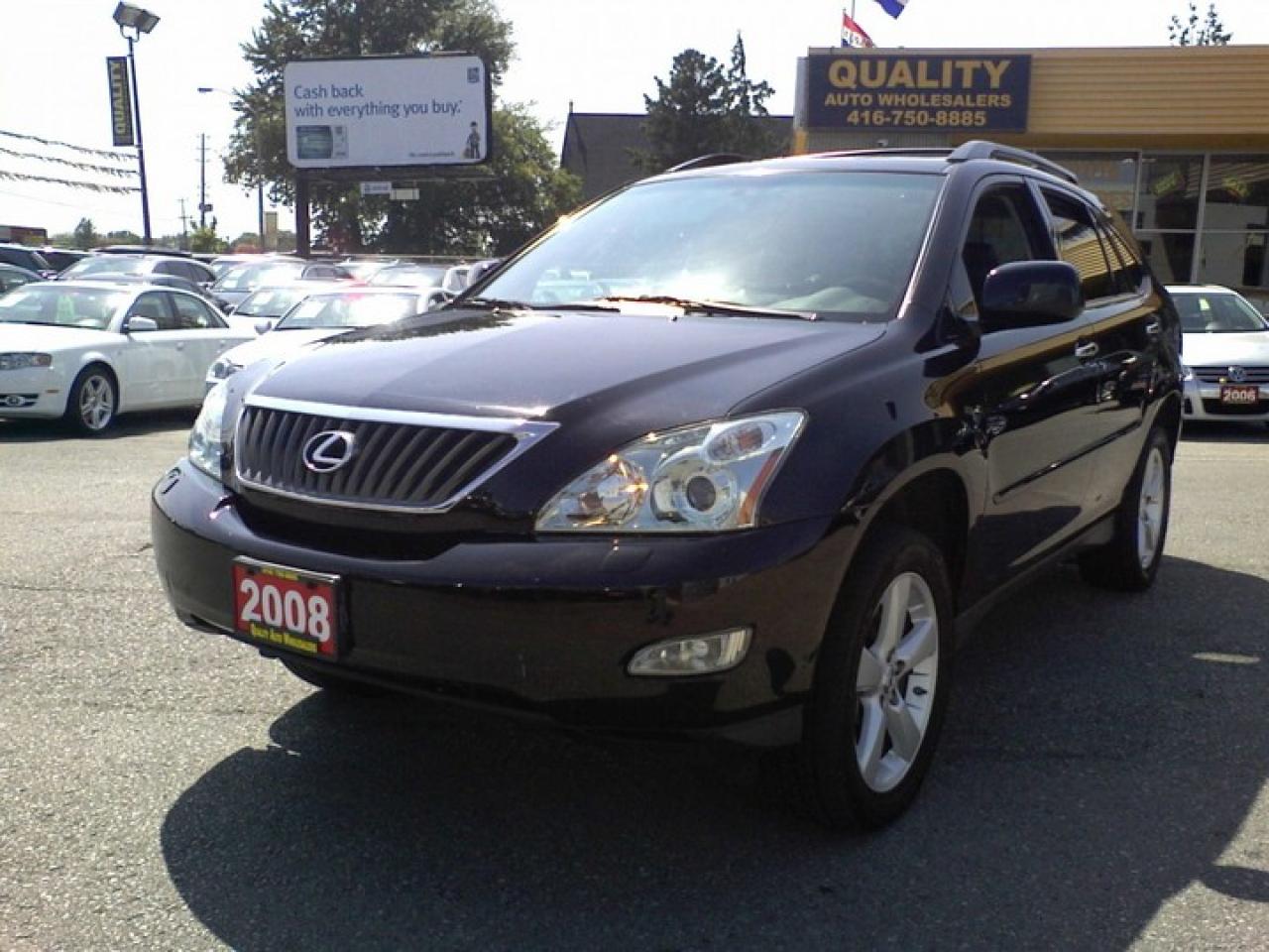 Used 2008 Lexus RX 350 ULTRA PREMIUM NAVIGATION-REARCAM LEATHER ROOF for sale in Scarborough, ON