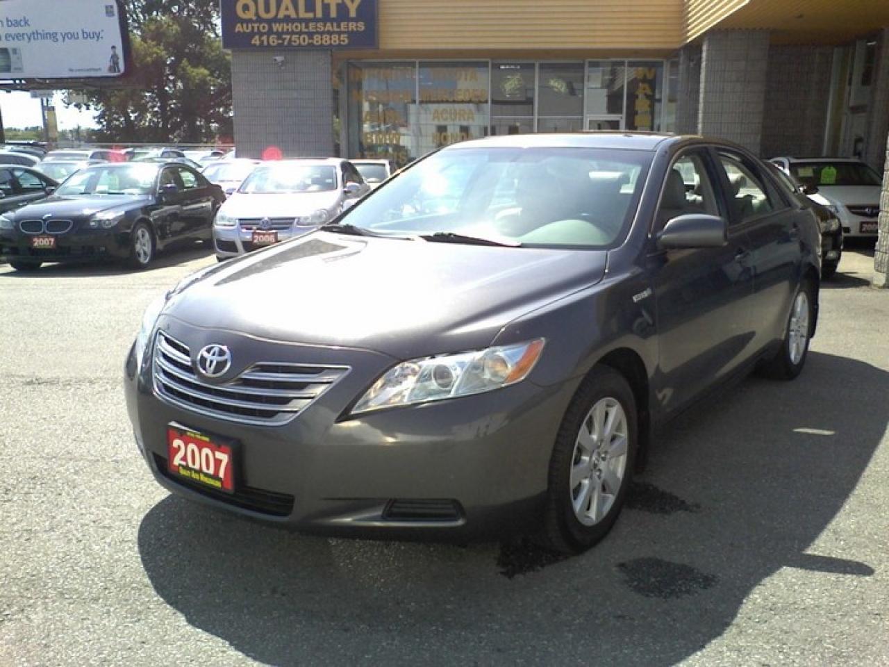 Used 2007 Toyota CAMRY HYBRID LEATHER SUNROOF ALLOY WHEELS for sale in Scarborough, ON