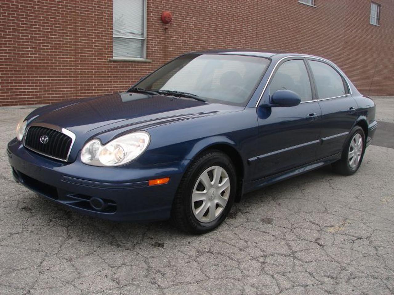 2004 Hyundai Sonata GL, Auto,4cyl. 2.4L. All original, Excellent conditon in&out. Very clean, non-smoker, economical and reliable.  Looks & drives excellent. Certified & E-tested. Call (905)271-9127. email: e-zeewheels@rogers.com. www.e-zeewheels.com