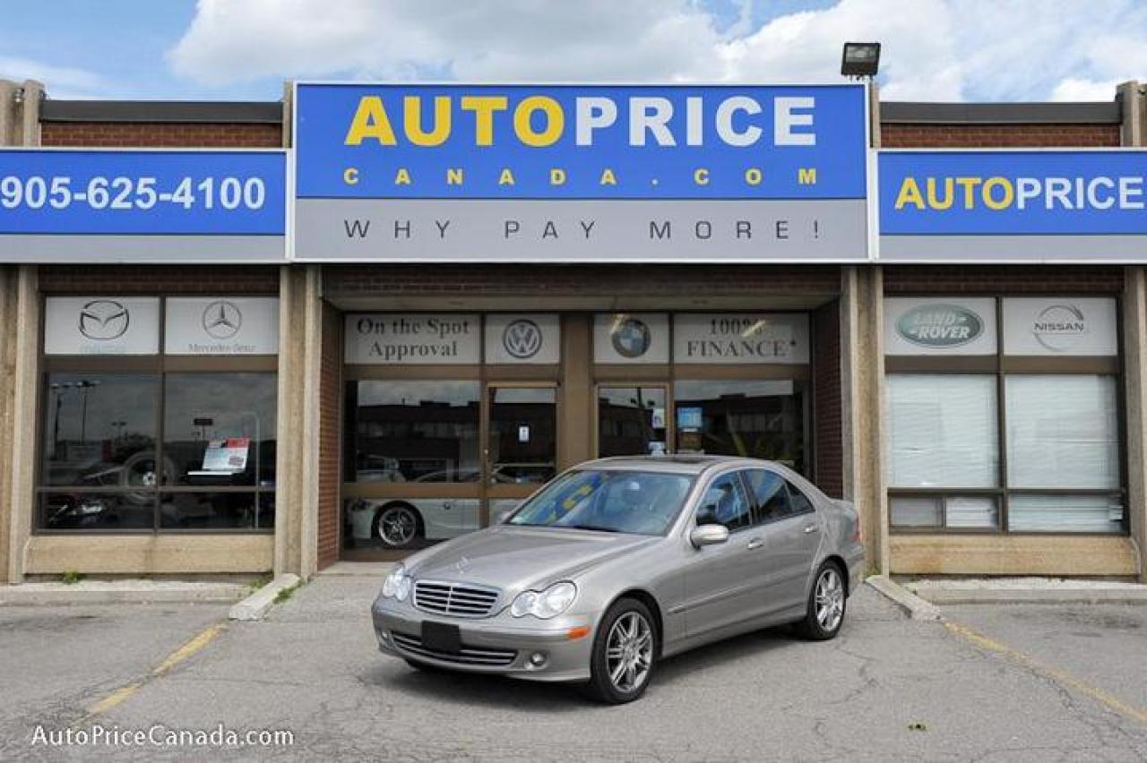 Used 2007 Mercedes-Benz C-Class 17ALLOYS/SUNROOF/LEATHER for sale in Mississauga, ON