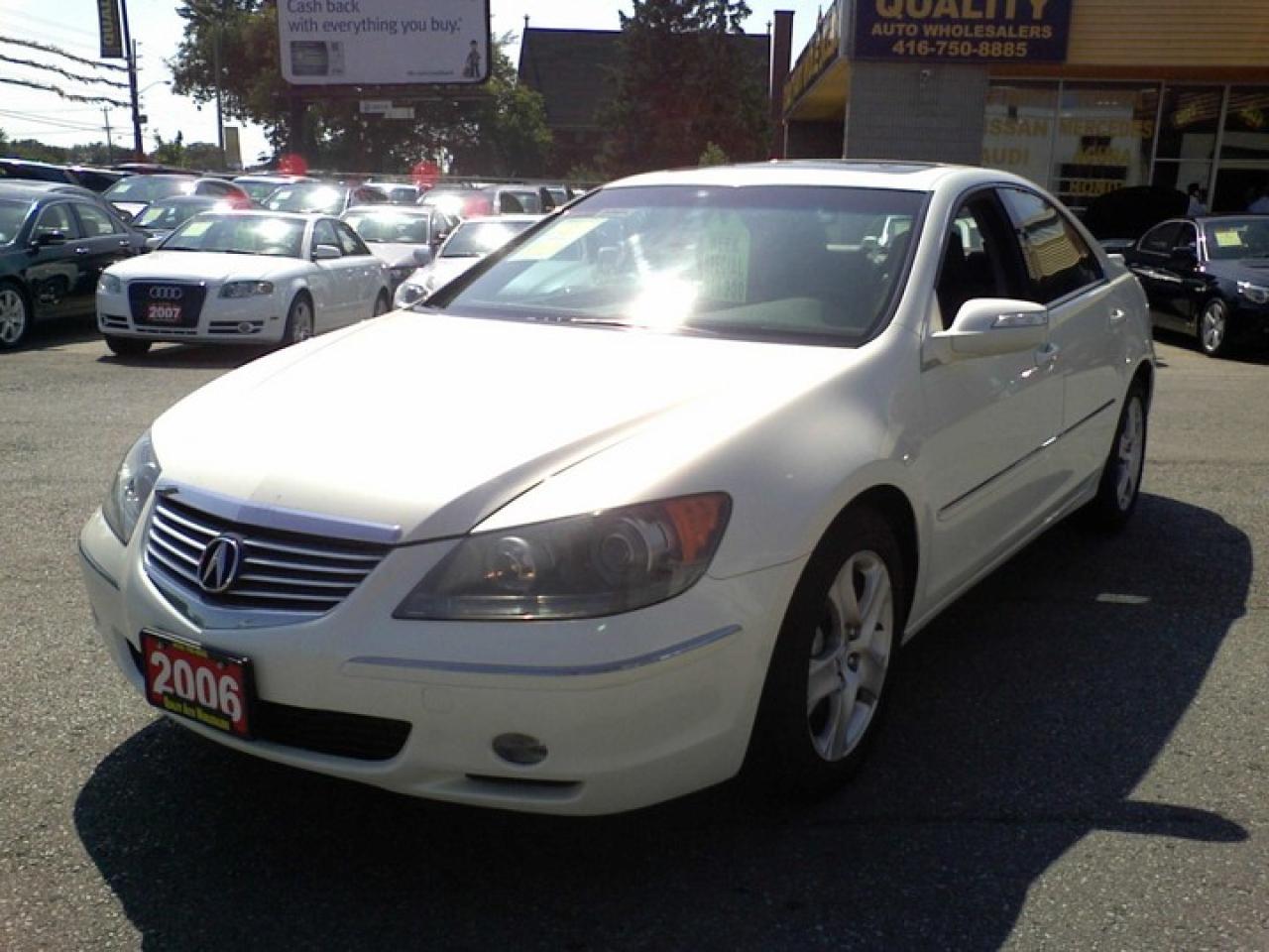 Used 2006 Acura RL SH-AWD FACT.NAVIGATION 4-WHEEL STEERING REAR CAM for sale in Scarborough, ON