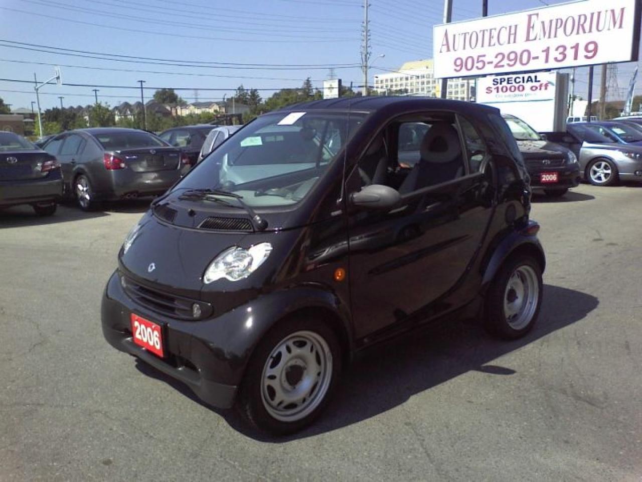 Used 2006 Smart fortwo coupe Diesel CPI ~PULSE EDITION ~ Passion Black On Black for sale in Mississauga, ON