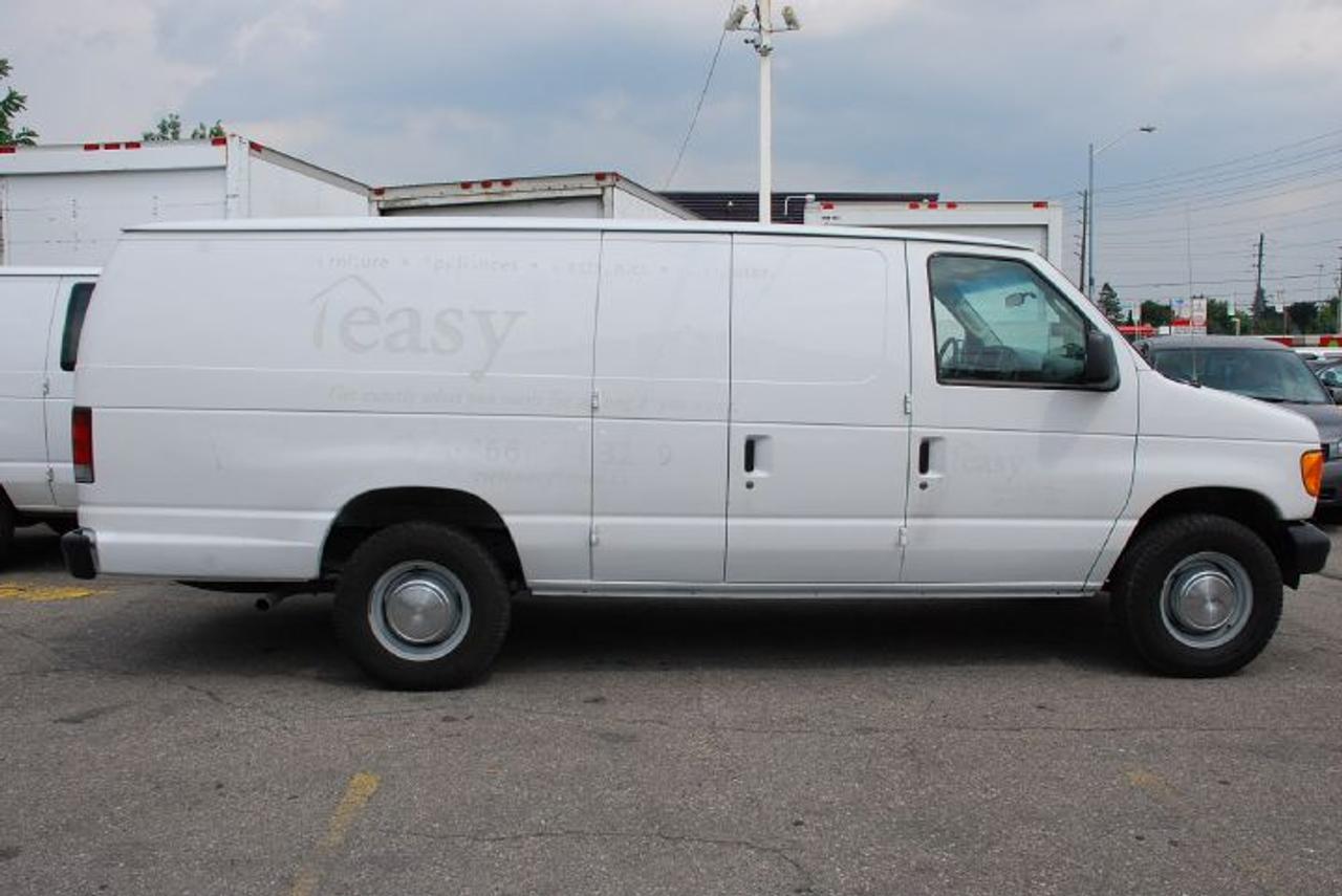 IN GOOD RUNNING CONDITION! RUNS LIKE A CHAMP ON GAS!   4.6LV8, AUTO, AM/FM, A/C, TILT STEERING WHEEL, SIDE BARN DOOR WITHOUT WINDOW, STEP BUMPER, and BUCKET SEAT.  

FULLY CERTIFIED AND EMISSION TESTED - COMES WITH 6 MONTHS WARRANTY- 

GREAT FINANCING AND LEASING RATES ARE ALSO OFFERED.
WE ARE A WELL ESTABLISHED AND VERY REPUTABLE DEALER IN THE HEART OF WOODBRIDGE, ONTARIO SELLING TOP QUALITY WORK CARGO & CUBES VANS.

COME IN FOR A TEST DRIVE, WE ARE LOCATED AT 5298 HWY 7 WEST IN WOODBRIDGE IN THE GREATER TORONTO AREA. VERY EASY ACCESS FROM HWY 400, 407, & 427.