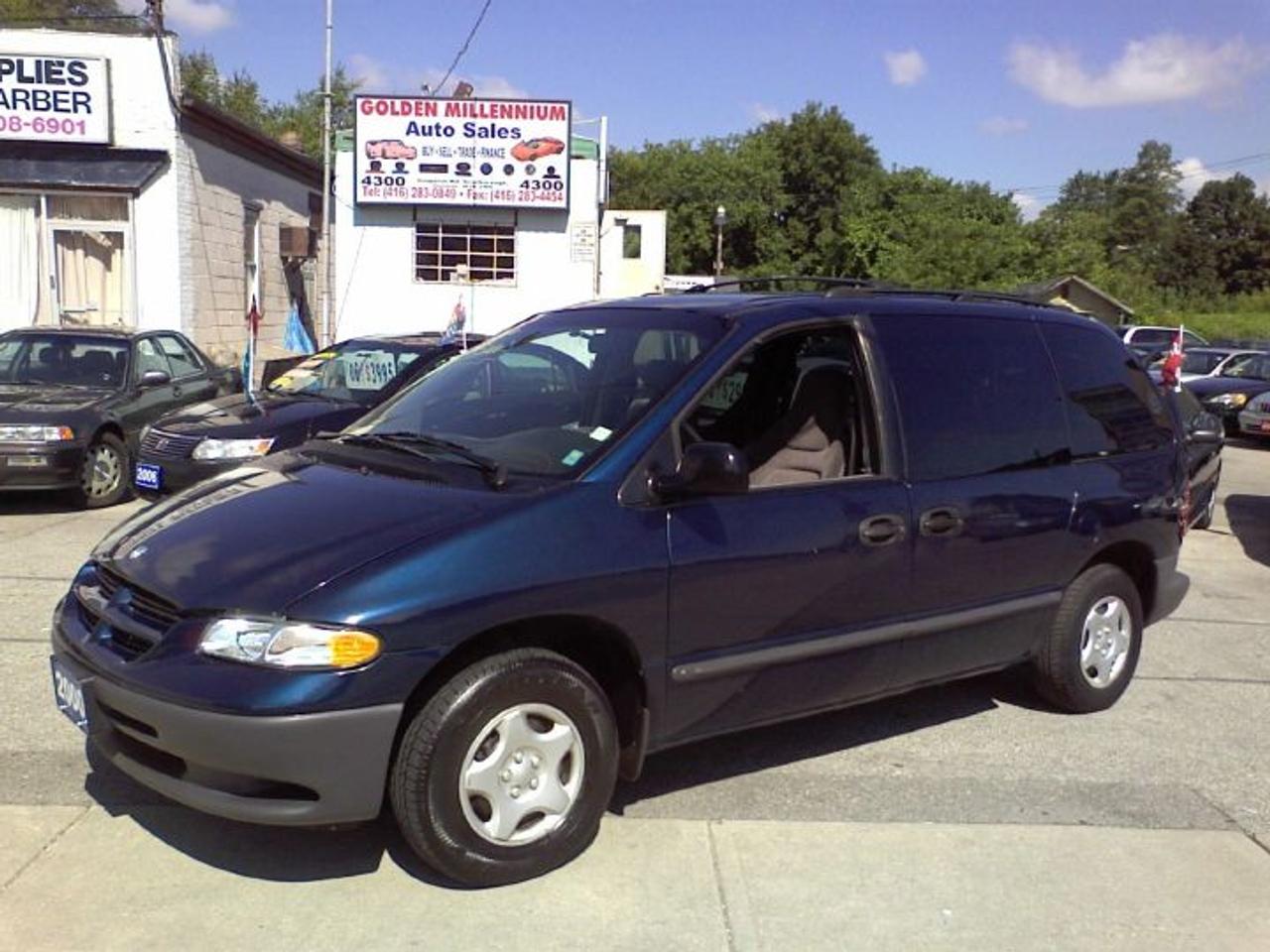 2000 dodge caravan 3.0 liter extra clean fully loaded cd ac rust free 2295 certified and e tested +tax