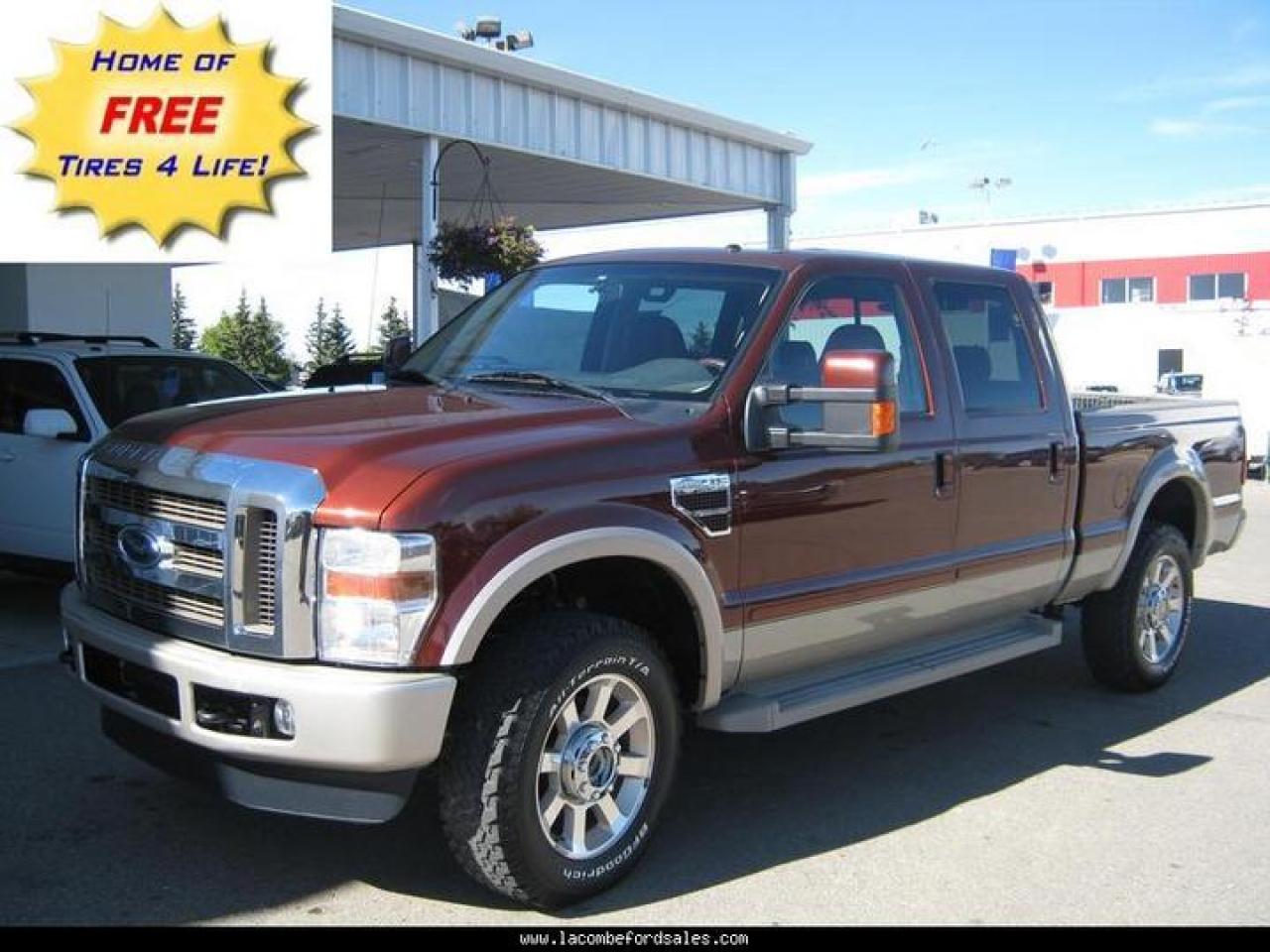 Used 2008 Ford F350 Crew Cab 4X4 KING RANCH for sale in Lacombe, AB