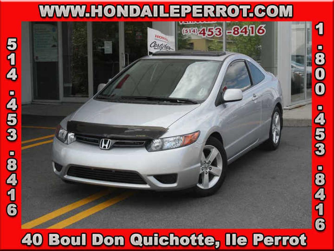 Used 2008 Honda Civic EX-L for sale in Ile Perrot, QC