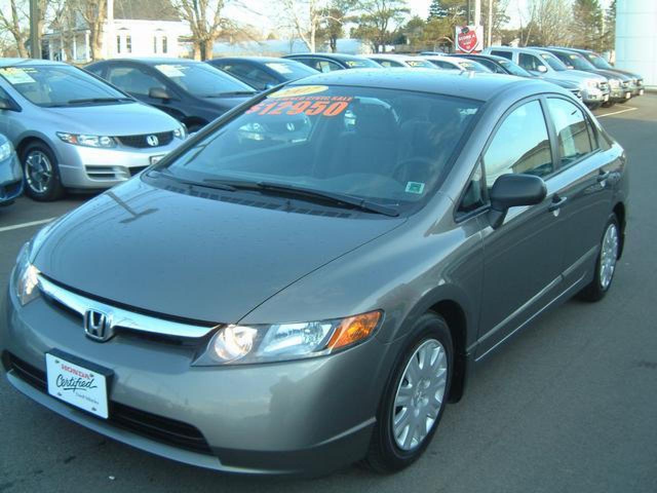 Used 2007 Honda Civic Sdn DX-G for sale in Summerside, PE