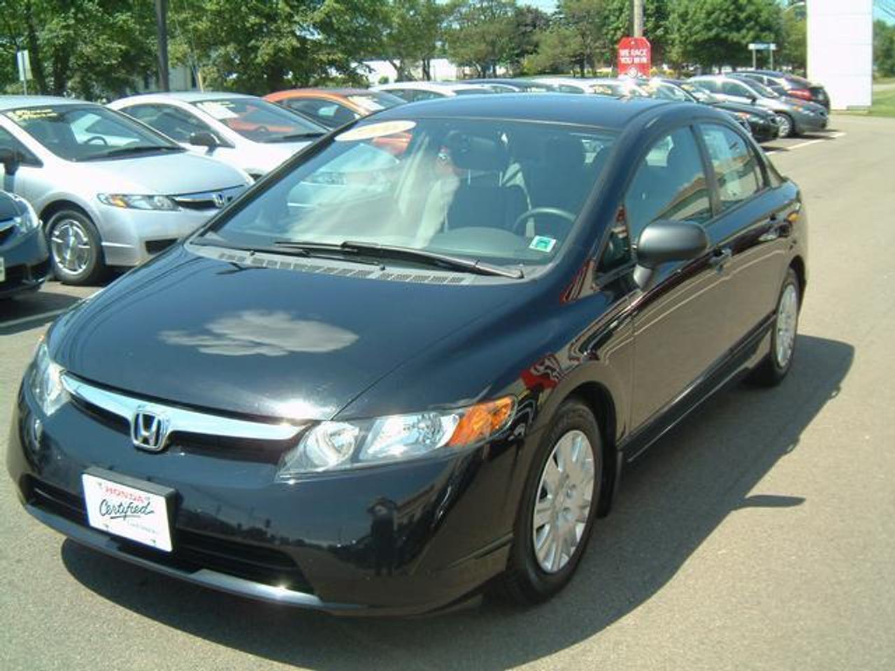 2006 HONDA CIVIC DX AUTOMATIC  This is a one owner, dealer serviced, local trade  in.  Great shape inside and out.  Warranty Information: Factory warranty remaining until 2011 or 100K. Honda Certified Warranty available which  extends the warranty until 2012 or 120K.  FINANCING AVAILABLE FROM 2.9%  Price Was: $11950 Now Only: $10950  WWW.CENTENNIALHONDA.COM WWW.FACEBOOK.COM/CENTENNIALHONDA  Come visit us at Centennial Honda, located at  610 South Drive in Summerside.  We are only  45 Minutes from Charlottetown! Call us toll-free at 1 877 339-6030
