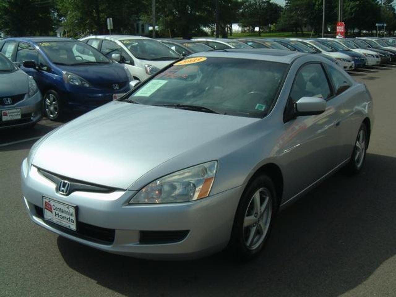 2007 HONDA ACCORD EX-L AUTOMATIC  Sporty looking coupe!  Fully loaded with all the  options including leather interior.  Dealer  serviced, cleaned up and priced to sell!  Financing Available  Centennial Hondas Valued Pricing: $9950  WWW.CENTENNIALHONDA.COM WWW.FACEBOOK.COM/CENTENNIALHONDA  Come visit us at Centennial Honda, located at  610 South Drive in Summerside.  We are only  45 Minutes from Charlottetown! Call us toll-free at 1 877 339-6030