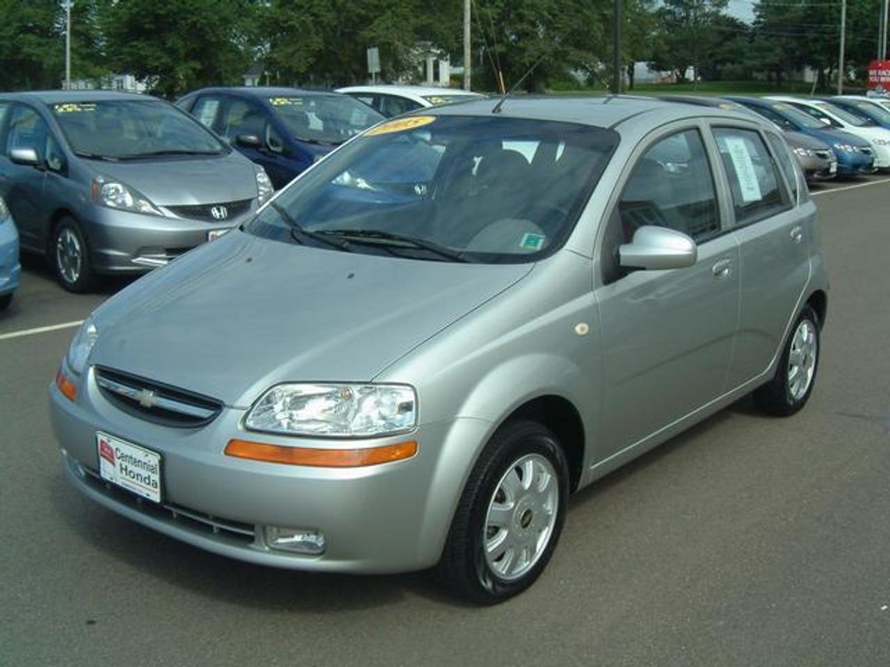2005 CHEVROLET AVEO AUTOMATIC  Very clean, fuel efficient car!  Priced to sell at only $5950  WWW.CENTENNIALHONDA.COM WWW.FACEBOOK.COM/CENTENNIALHONDA  Come visit us at Centennial Honda, located at  610 South Drive in Summerside.  We are only  45 Minutes from Charlottetown! Call us toll-free at 1 877 339-6030