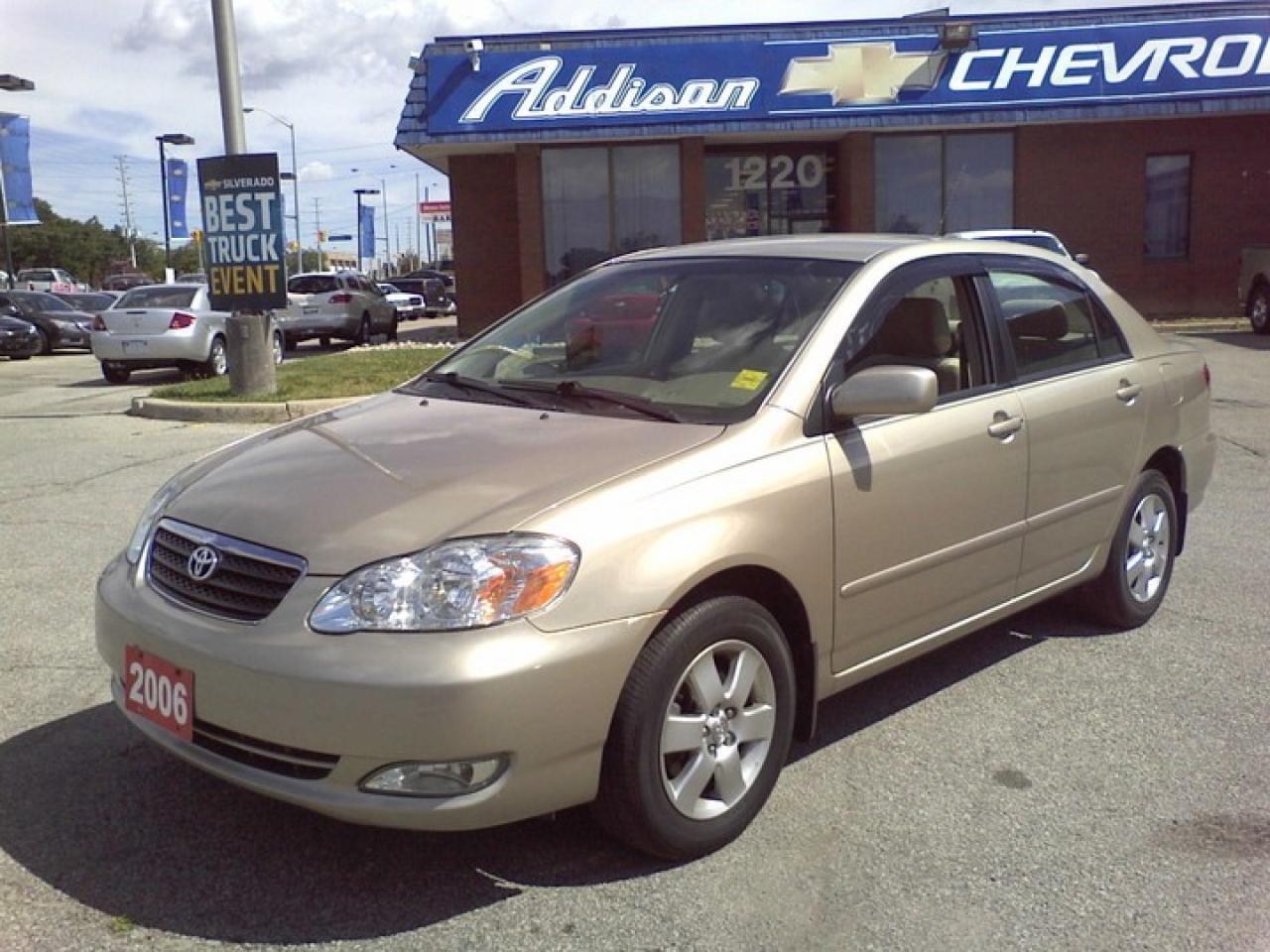 Used 2006 Toyota Corolla LE Sedan for sale in Mississauga, ON