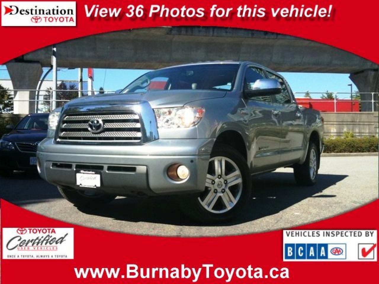 Used 2007 Toyota Tundra Crew Maxx Limited - 4.5% finance available! for sale in Burnaby, BC