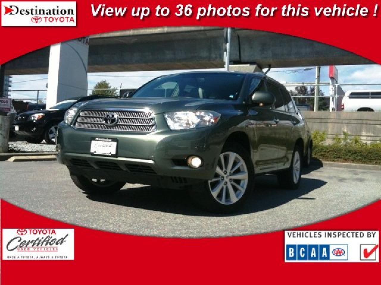 Used 2008 Toyota Highlander Hybrid Limited wi Navigation - 4.5% finance available! for sale in Burnaby, BC