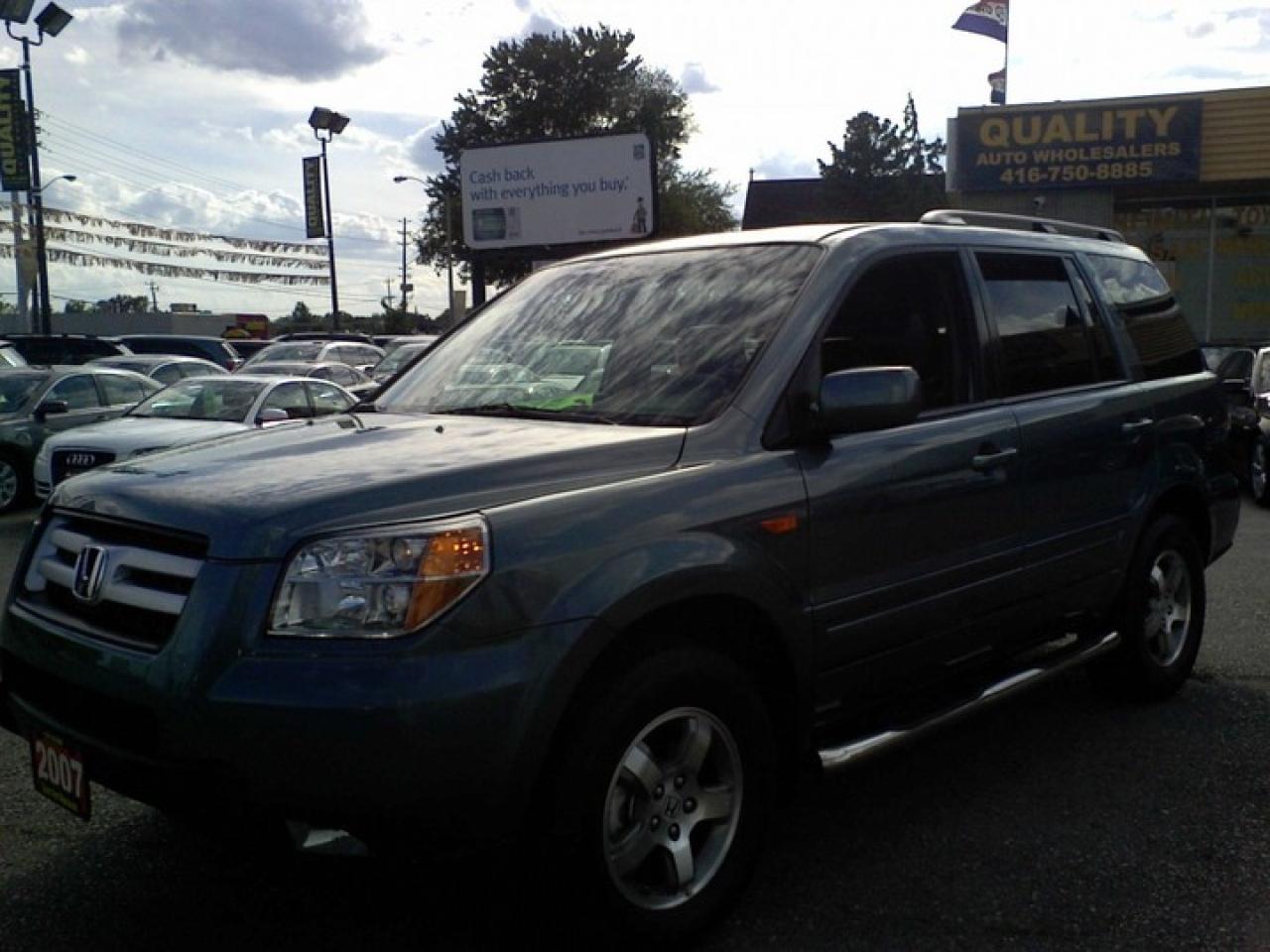 Used 2007 Honda Pilot EX-L 4WD 8PASSENGER LEATHER ROOF RUNNING BOARDS for sale in Scarborough, ON