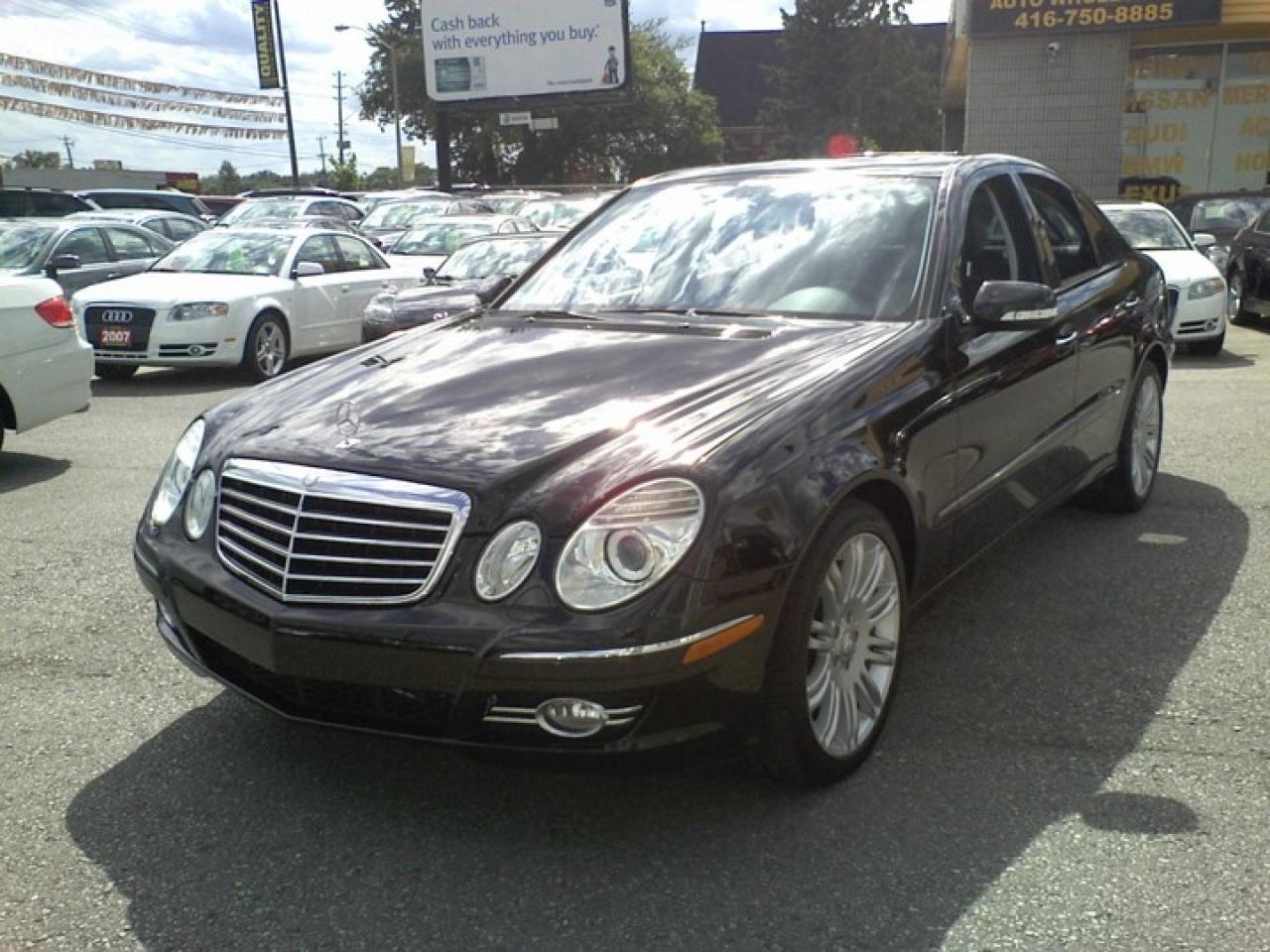 Used 2008 Mercedes-Benz E-Class E350 4MATIC SPORT FACT.NAVIGATION for sale in Scarborough, ON