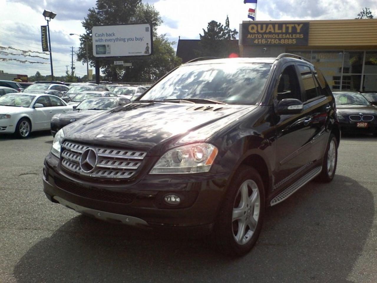 Used 2008 Mercedes-Benz ML-Class ML320 CDI PREMIUM PKG FACT.NAVIGATION REAR CAM for sale in Scarborough, ON