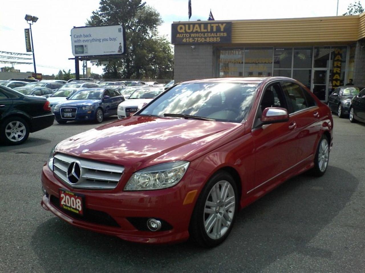 Used 2008 Mercedes-Benz C300 4Matic NAVIGATION LEATHER SUNROOF ALLOYS for sale in Scarborough, ON