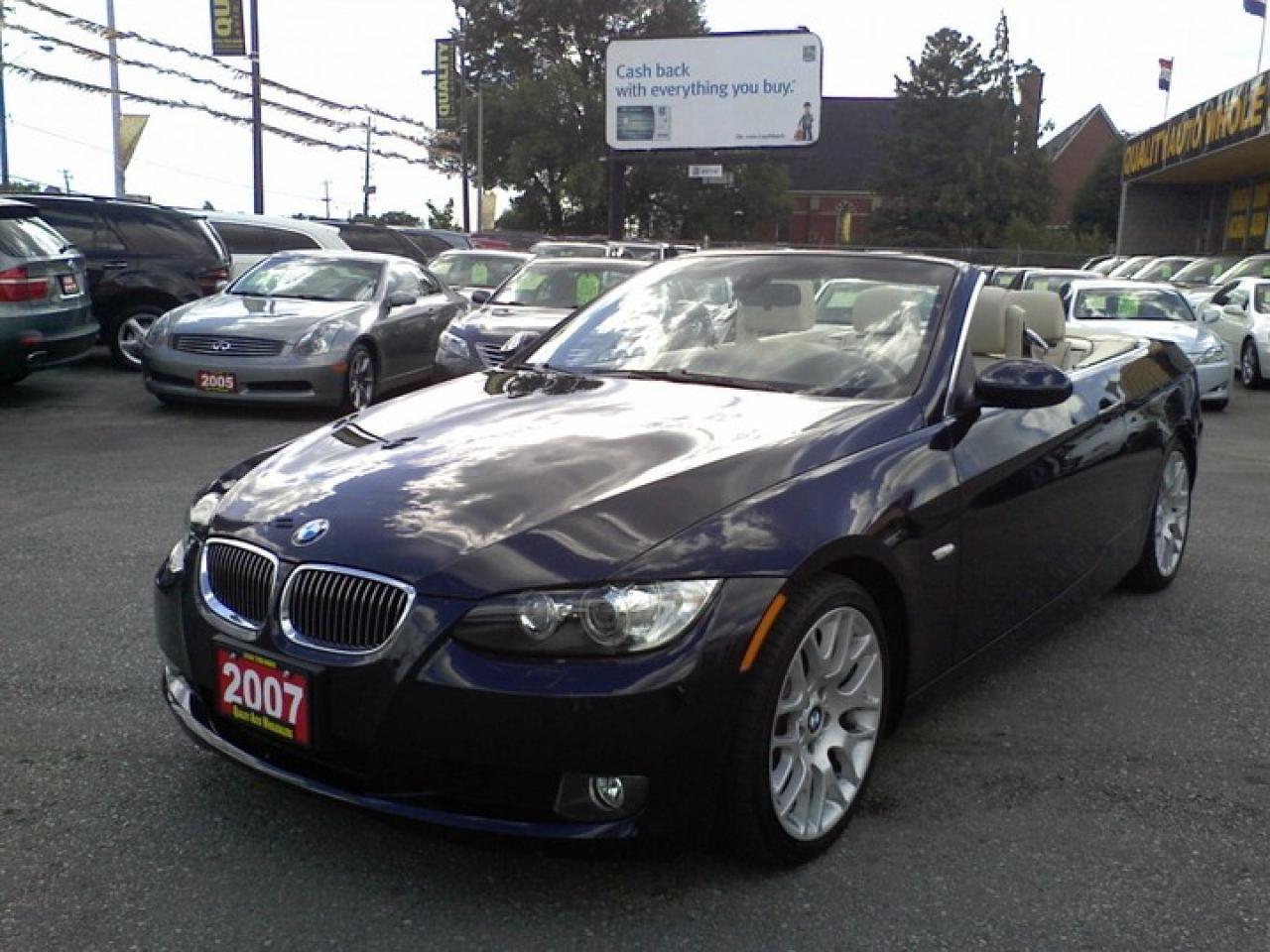 Used 2007 BMW 328i CABRIOLET SPORT PREMIUM NAVIGATION for sale in Scarborough, ON