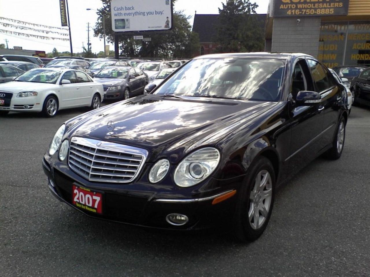 Used 2007 Mercedes-Benz E320 BLUETEC NAVIGATION LEATHER SUNROOF ALLOY WHEELS for sale in Scarborough, ON