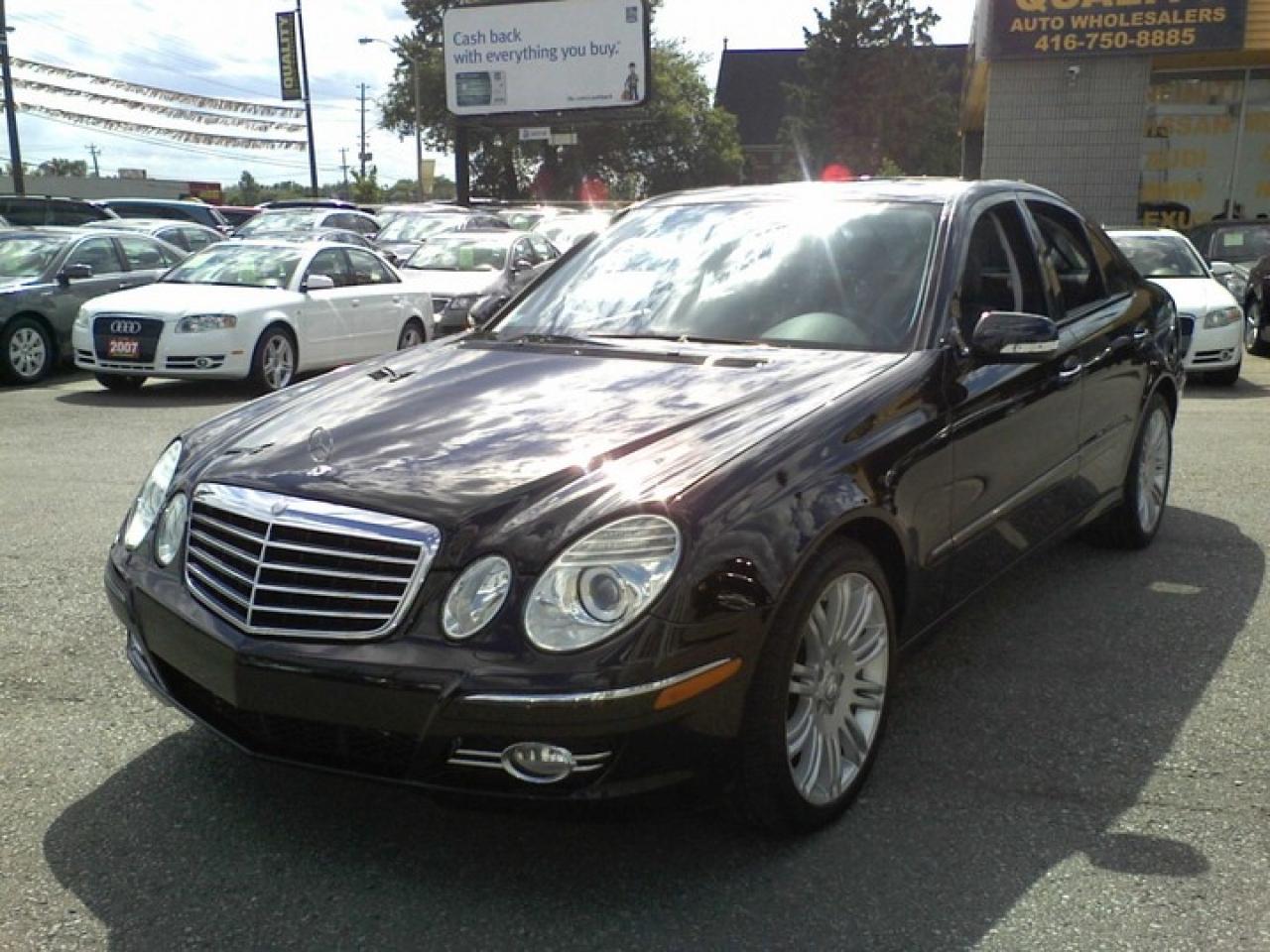 Used 2008 Mercedes-Benz E350 4MATIC SPORT PKG. NAVIGATION LEATHER ROOF 18