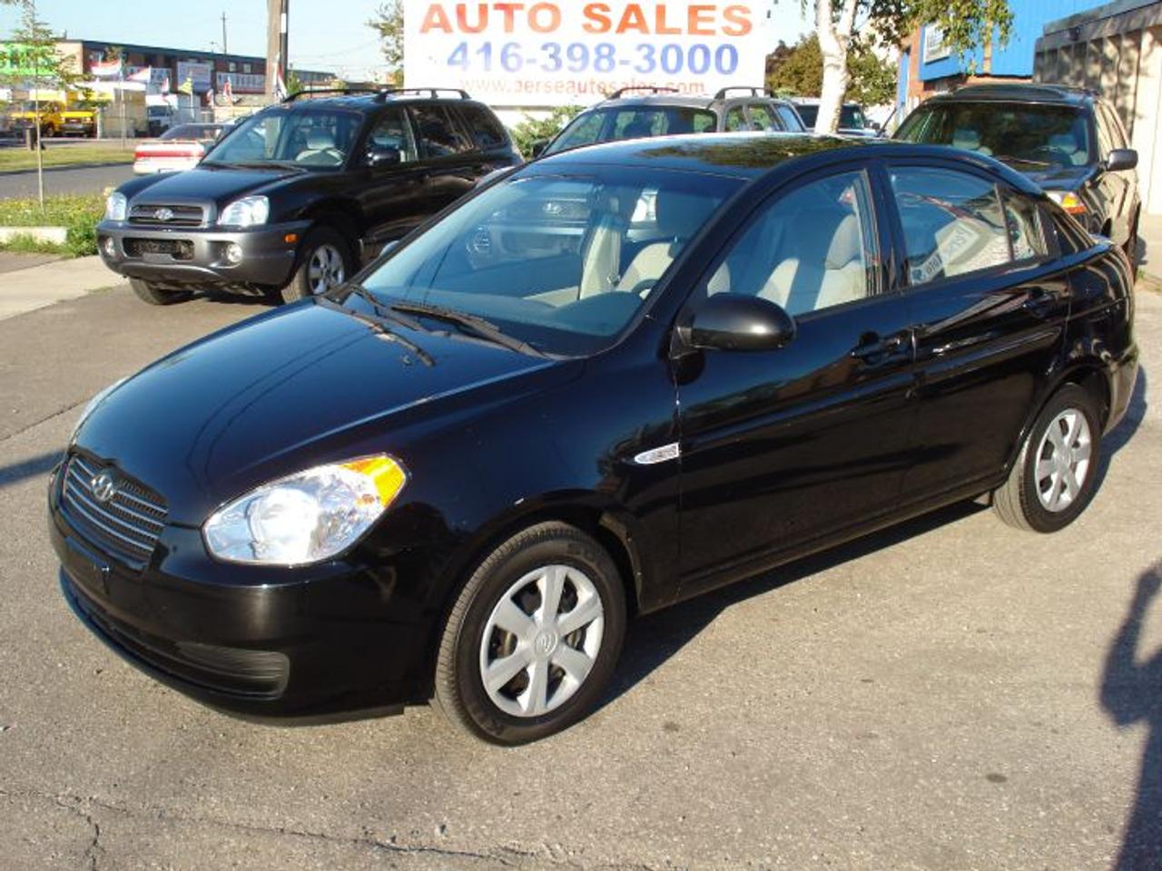 Used 2007 Hyundai Accent SEDAN,AUTOMATIC,A/C,POWER WINDOWS for sale in North York, ON