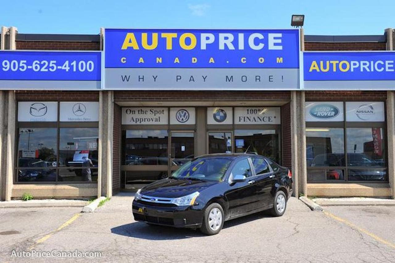 TRUST YOUR DEALER!! Online Credit App, Free CarProof History Reports & 300 vehicles @ www.autopricecanada.com. Certified, safetied & E-tested! Warranty with every vehicle!!!09 Ford focus ,Auto,power group,Cd,air bags,keyless entry,All Original Accident Free!!!x-daily rental.CREDIT PROBLEMS?  www.autopricecanada.com for 24 Hr Easy, Secure, Online Credit Application?get approved before you shop! REMEMBER, RESEARCHING YOUR DEALER IS AS IMPORTANT AS RESEARCHING YOUR VEHICLE!  COMPARE OUR EQUIPMENT, MILEAGE AND PRICING!!!CB1597A92CA51C