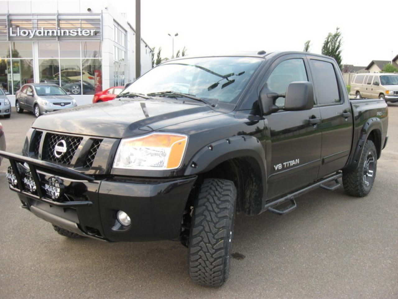 Used 2010 Nissan Titan Pro-4X for sale in Lloydminster, AB