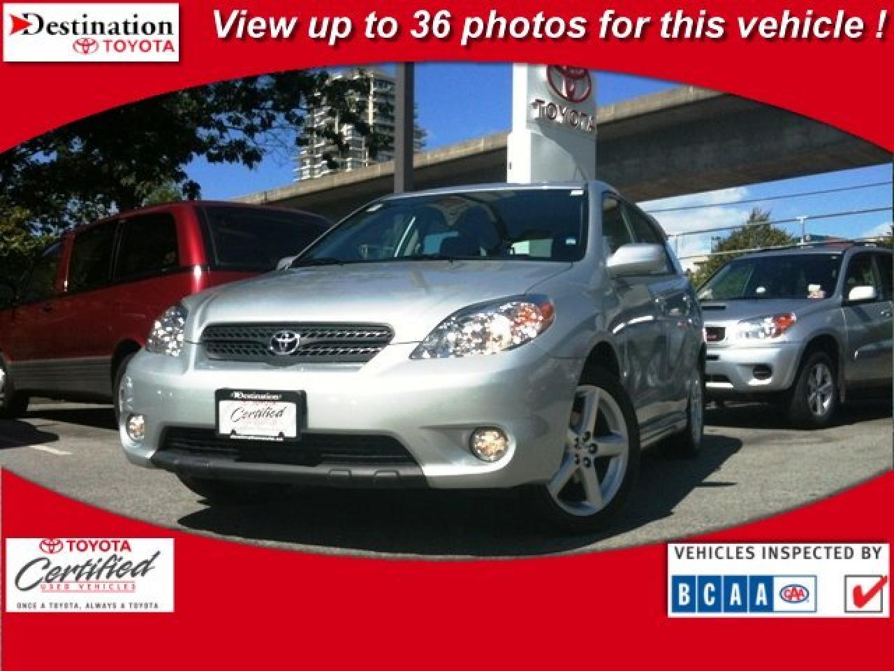 Used 2006 Toyota Matrix TRD - 3.9% financing available! for sale in Burnaby, BC
