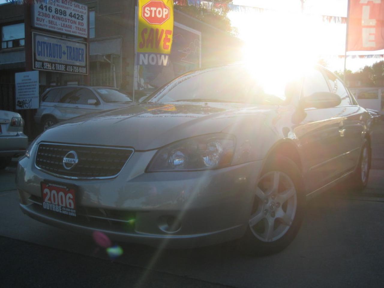Used 2006 Nissan Altima 2.5SL-LEATHER-ROOF for sale in Scarborough, ON