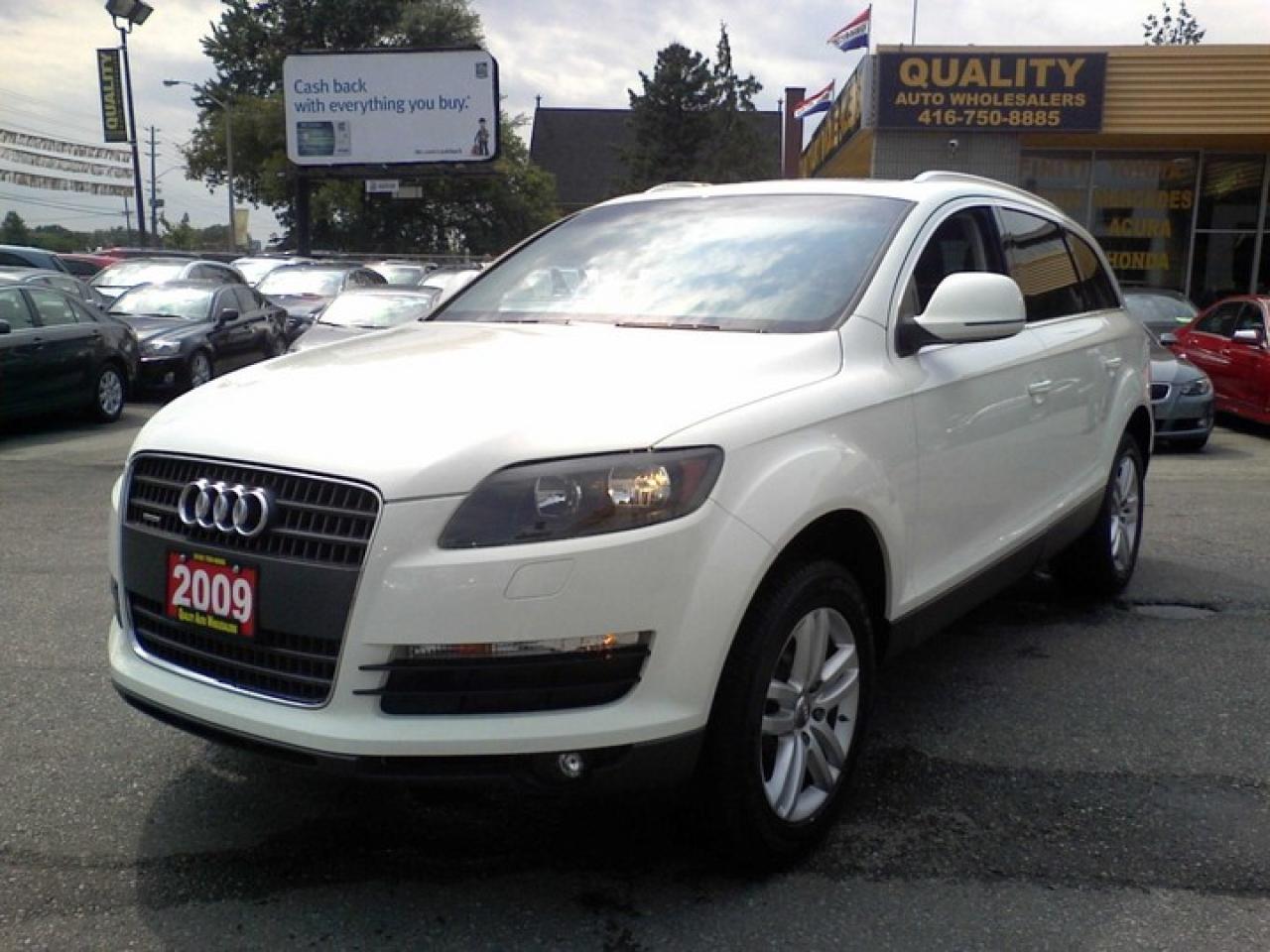 Used 2009 Audi Q7 3.6L QUATTRO 7PASSENGER PANORAMIC SUNROOF for sale in Scarborough, ON