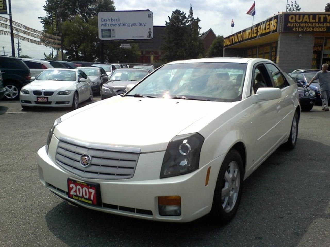 Used 2007 Cadillac CTS LEATHER SUNROOF ALLOYS for sale in Scarborough, ON